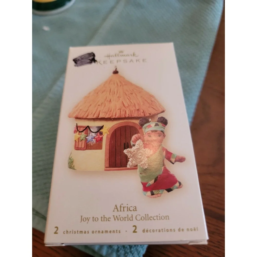 Hallmark Keepsake Africa Joy to the World Collection Christmas Ornament 2007 ###